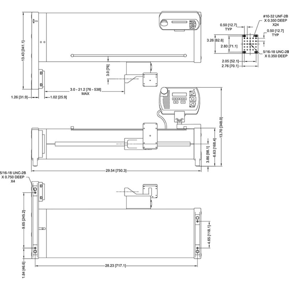 Dinamómetro digital automotriz para uso industrial y laboratorio